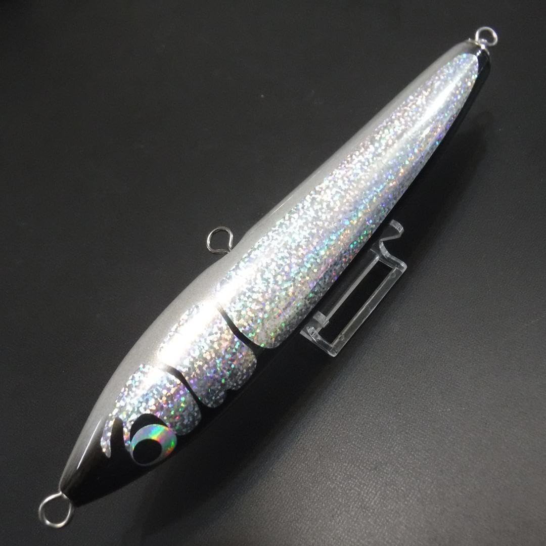 Amazon.co.jp: ウッドダイビングペンシル 85g ガンマタイプ 黒